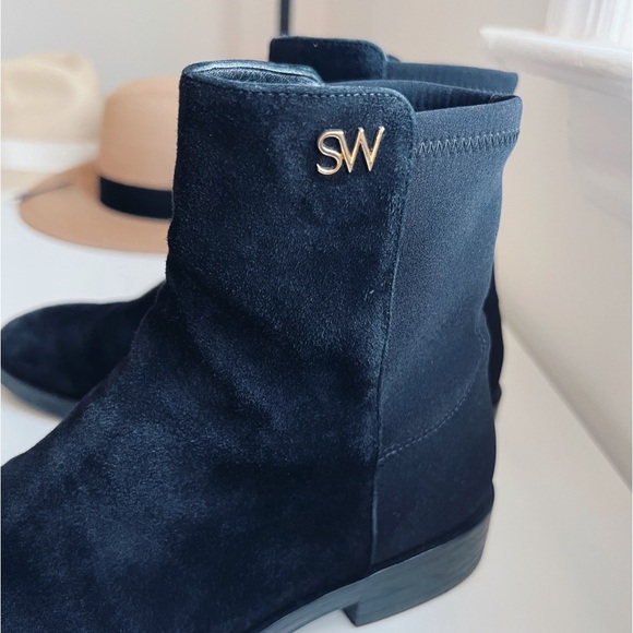 Stuart Weitzman Women Ankle High Boots Size 7.5 - Picture 7 of 9